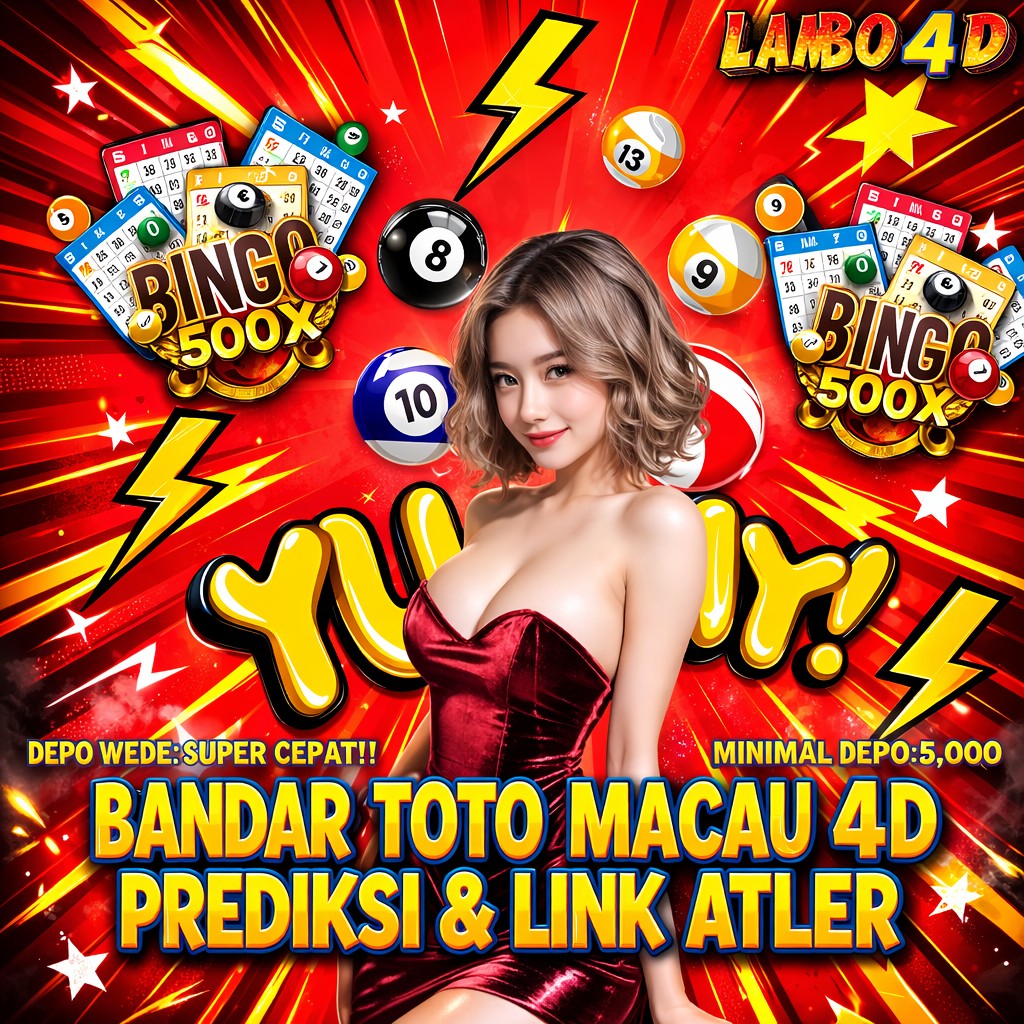 LAMBO4D : Bandar Toto Macau 4D Berpengalaman Dengan Prediksi Akurat Setiap Harinya Aman dan Terpercaya
